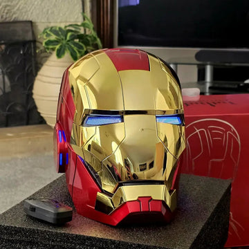 Casco Iron Man MK5 Dorado