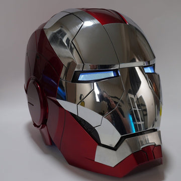 Casco Iron Man MK5 Plateado